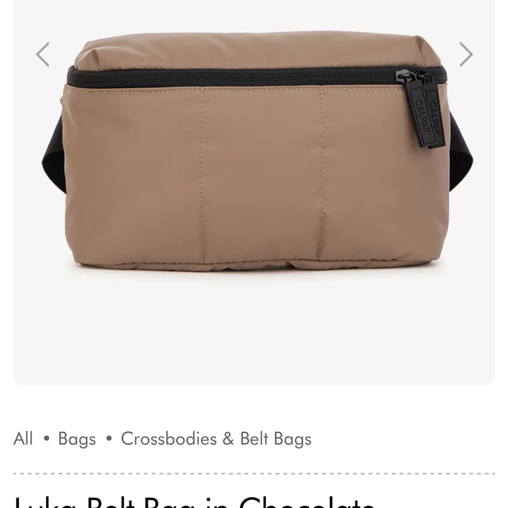 Calpak Luka Belt Bag (chocolate)